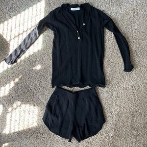 Free People (FP Beach) knit lounge set